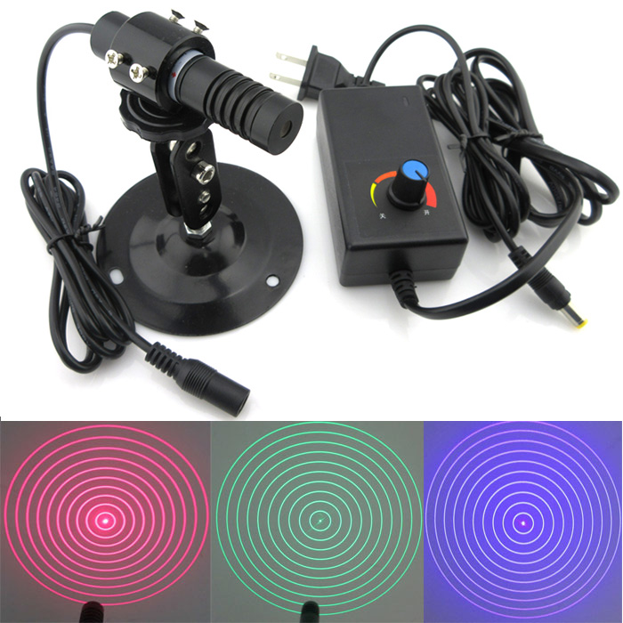 10 concentric circles laser module